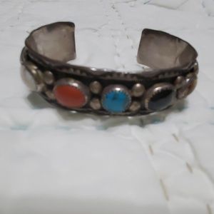 Mans native American braclet/ cuff